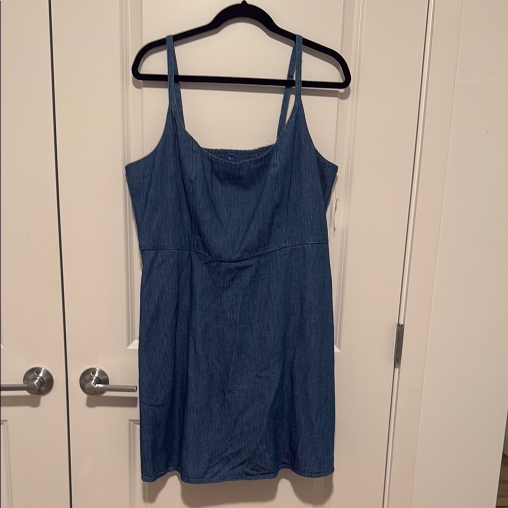 Old Navy Denim Blue Women's Dress - Picture 1 of 4